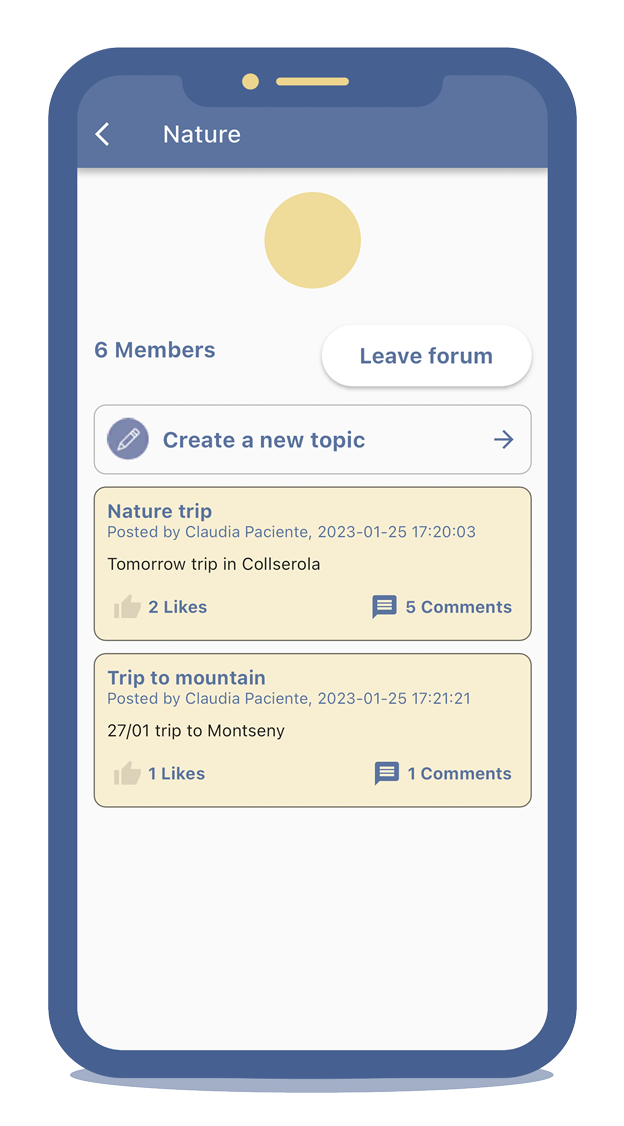Community Engagement original icon for Sofi care