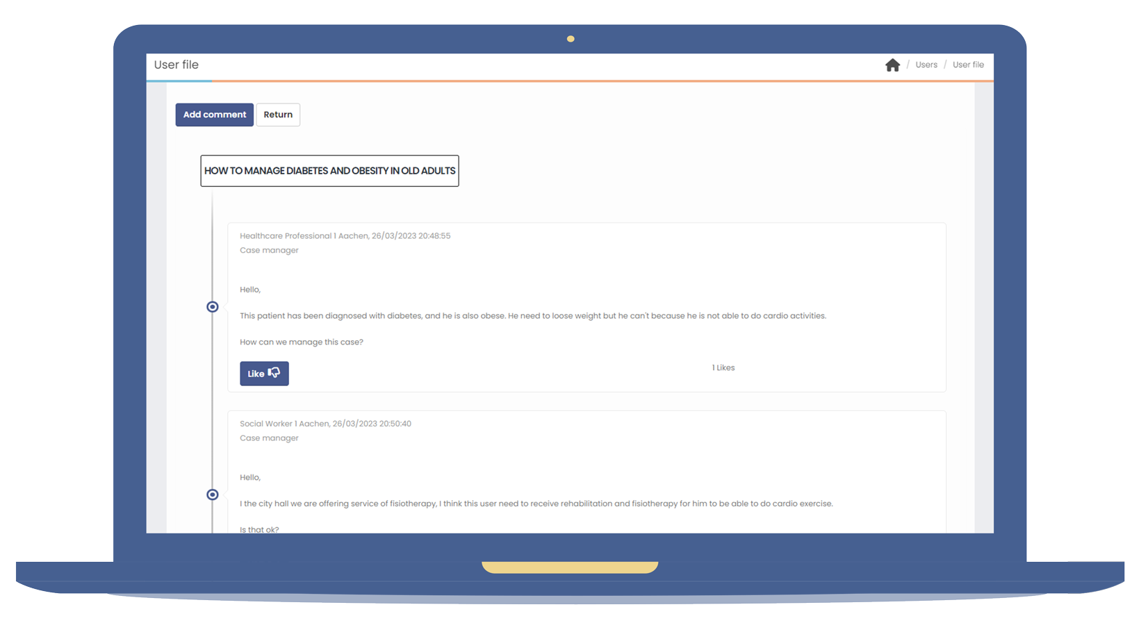 Multidisciplinary Collaboration original icon for Sofi care